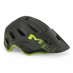 Seizoensaanbieding Helm voor All-Mountain MET Zwerven MIPS camouflage limoen groente 56-58