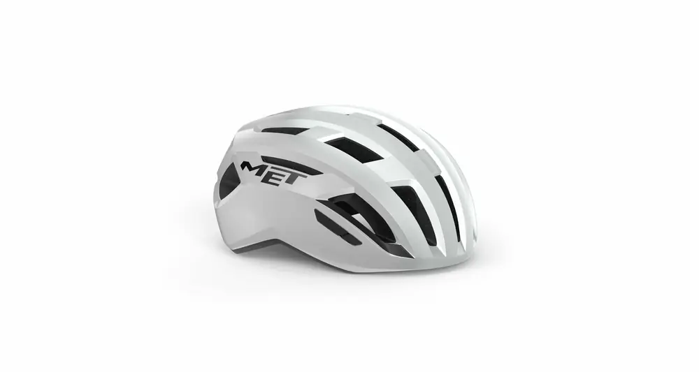 Must-Have Weg helm MET Vinci MIPS wit zilver 52-56