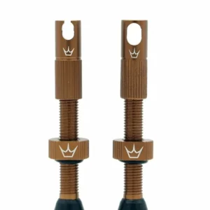 Hete Deal Peaty‘s X Chris King MK2 Tubeless Ventielen 42mm bourbon
