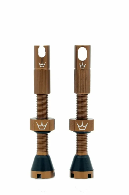 Hete Deal Peaty‘s X Chris King MK2 Tubeless Ventielen 42mm bourbon