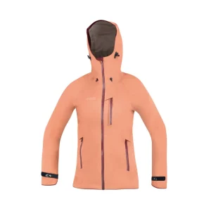 Dames harde schaal waterbestendig jasje Direct Alpine Talung Dame koraal / rozenhout XS Speciale Aanbieding