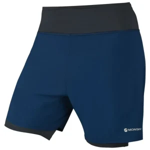 Lage Kosten Mannen rennen korte broek Montane Draak tweeling Huid Korte broek narwal blauw S