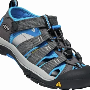 Premium Kinderkleding sandalen Keen Nieuwpoort H2 Jeugd magneet / briljant blauw 1 UK