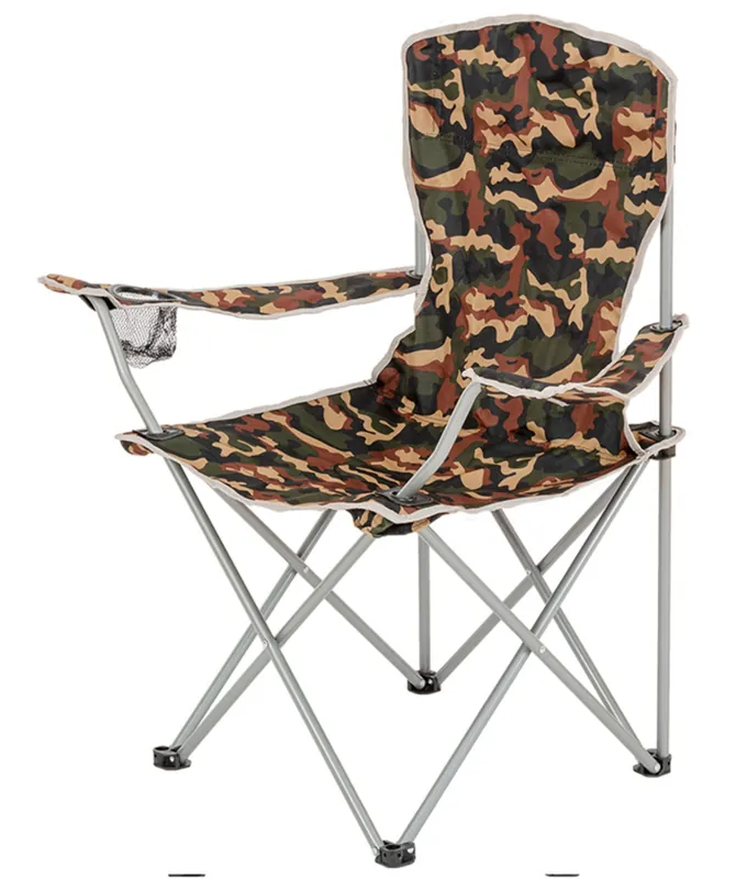 Express Levering Vouwen stoel met armleuningen TrekMates Moray camouflage
