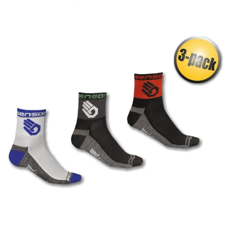Sokken SENSOR Ras Woest Hand 3-pack S (3-5 UK) Dagaanbieding