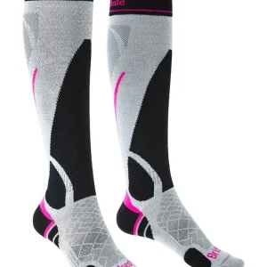Dames kniekousen Bridgedale Ski lichtgewicht silver/black/852 S (3-4,5 UK) Koopje
