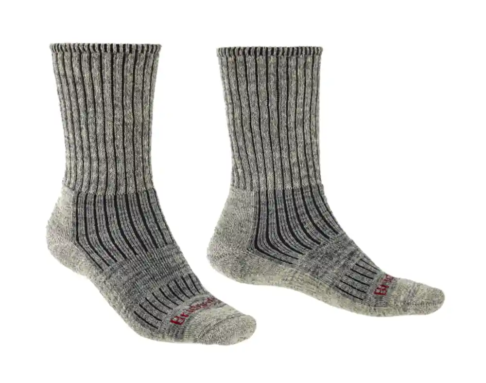 Sokken Bridgedale Wandeltocht middengewicht Bagageruimte Merino Comfort steen grey/017 S (3-5,5 UK) Hoge Kwaliteit