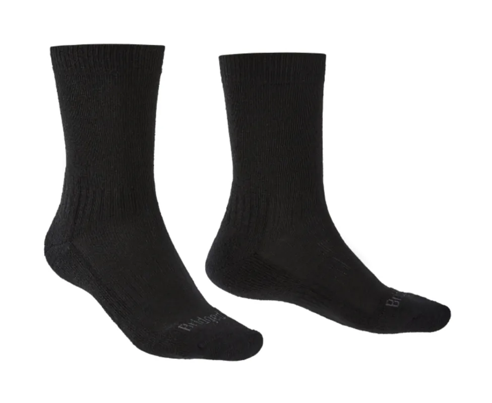 Sokken Bridgedale Wandeltocht lichtgewicht Bagageruimte Merino Uitvoering black/845 M (6-8,5 UK) Beperkt Aanbod