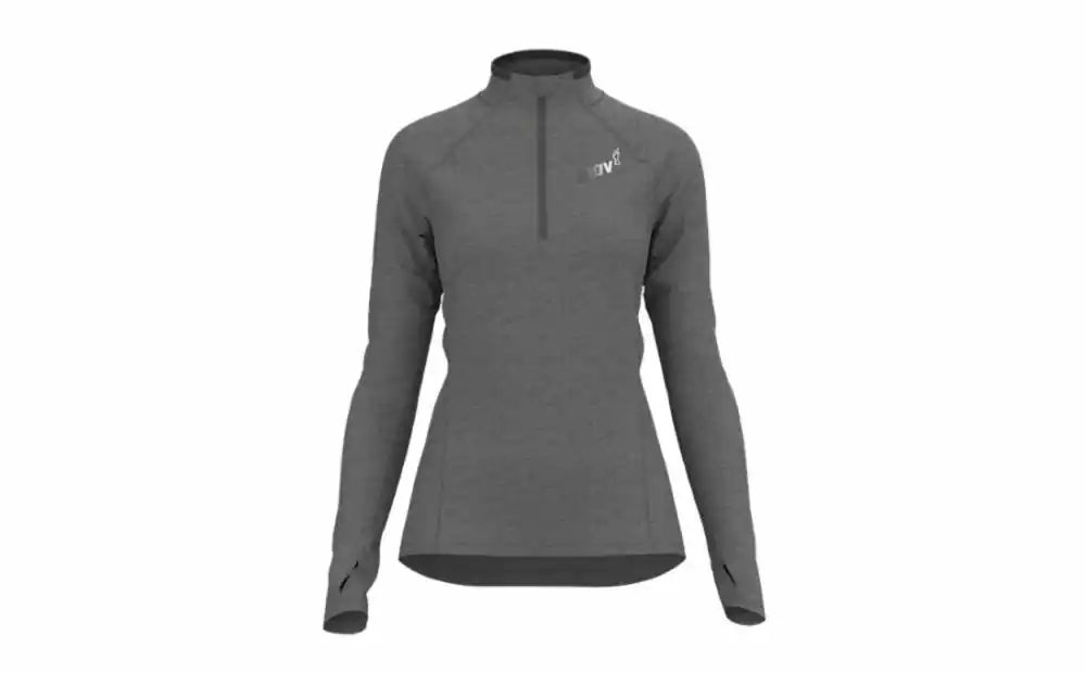 Veilige Betaling Dames functioneel mikina INOV-8 Trein Elite midden LSZ W grijs XS