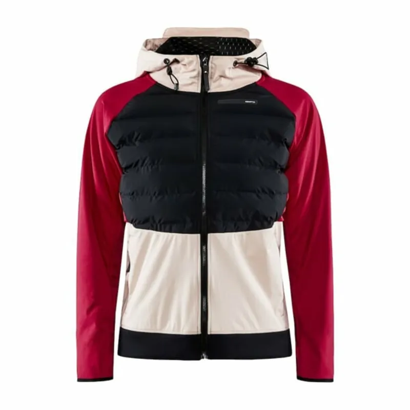 Damesjas CRAFT Nastreven Thermisch zwart met roze L. XS Dagaanbieding