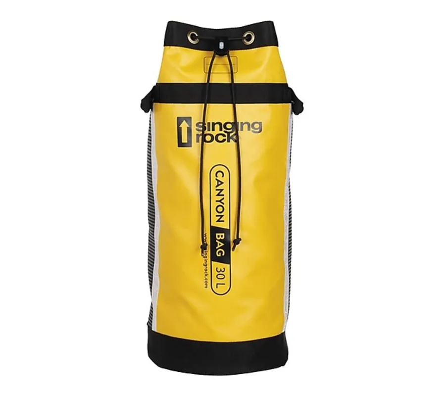 Seizoensaanbieding Duurzame rugzak Singing Rock Canyon Bag 30L Geel