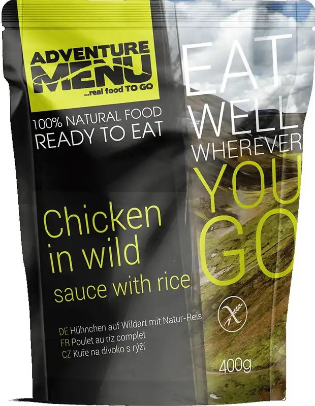 Adventure Menu Kip in het wild met rijst Favoriet