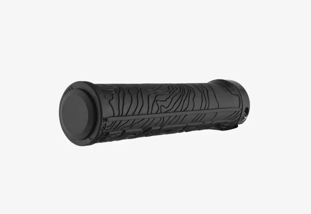 Race Face Half Nelson Grips, Single Lock On zwart Speciale Aanbieding