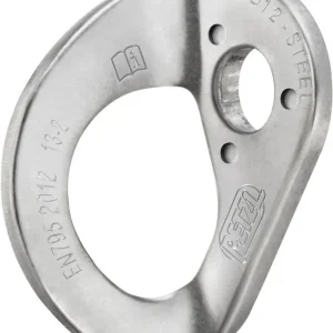 Veilige Betaling Plaquette voor de schacht PETZL Hart Roestvrij