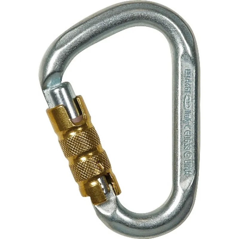 Finale Uitverkoop Karabijnhaak Climbing Technology Vlug Staal TG zilver