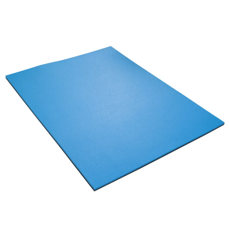 YATE Tweelaagse Mat 12 MAXI FITNESS zwart/blauw Favoriet