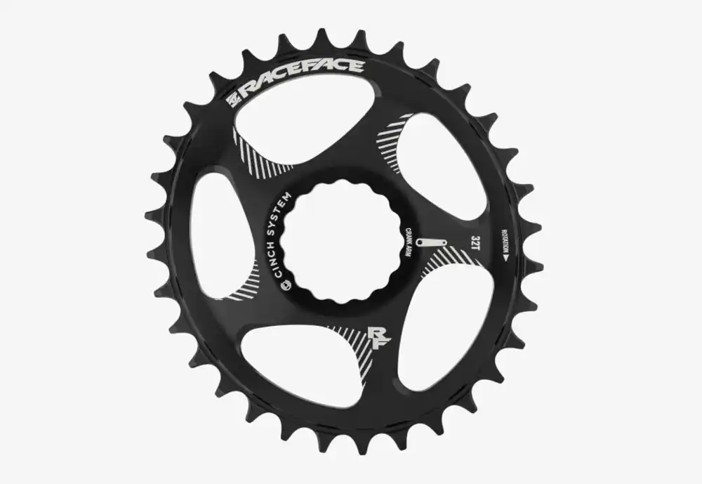 Aanbieding Kettingblad Race Face Enkel Direct Mount Ovaal N/W, 34T