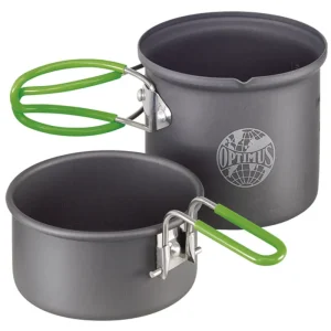 Set gerechten Optimus Terra Solo Kookset met antiaanbaklaag Finale Uitverkoop