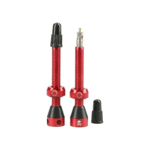 Merkproduct Tubolight Tubeless Ventielen paar Rood