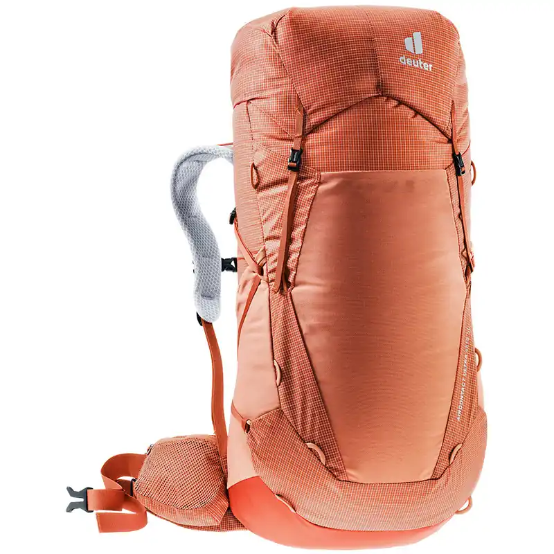 Beperkt Aanbod Trekking voor vrouwen rugzak Deuter Luchtcontact Ultra 45+5 SL Sienna peper