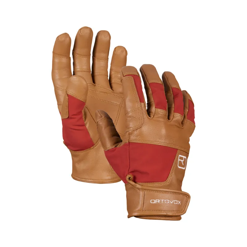 Herenhandschoenen Ortovox Berg Gids Handschoen bruin XS Populair