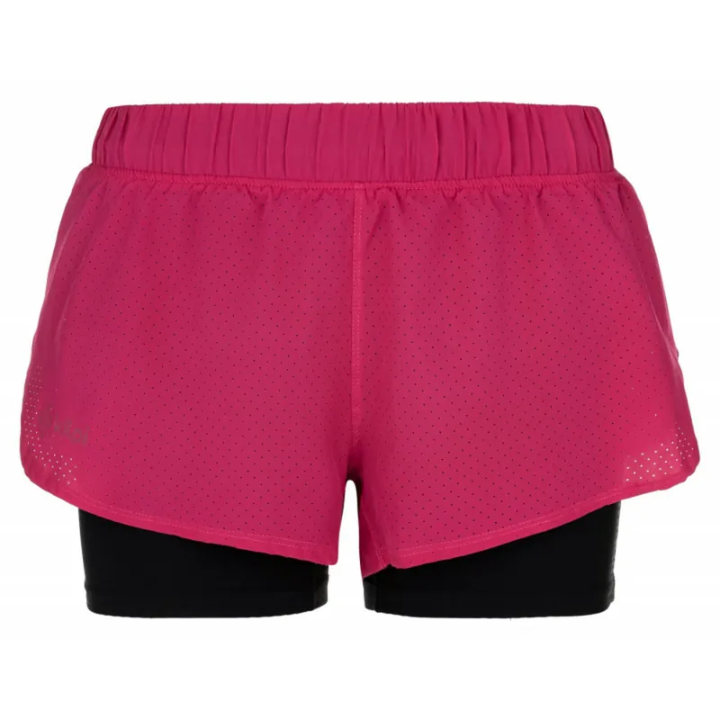 Lage Kosten Dames hardlopen korte broek Kilpi Bergen-W Roze XS