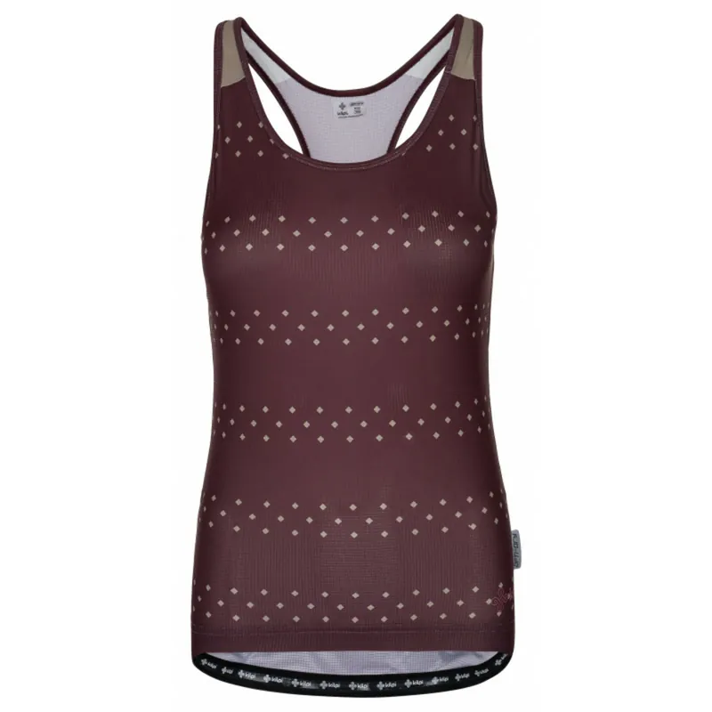 Dames fietsen top Kilpi Vai-W Donkerrood XS Bestseller