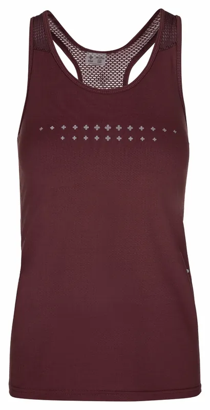Finale Uitverkoop Damestop Kilpi Sein-W donkerrood XS