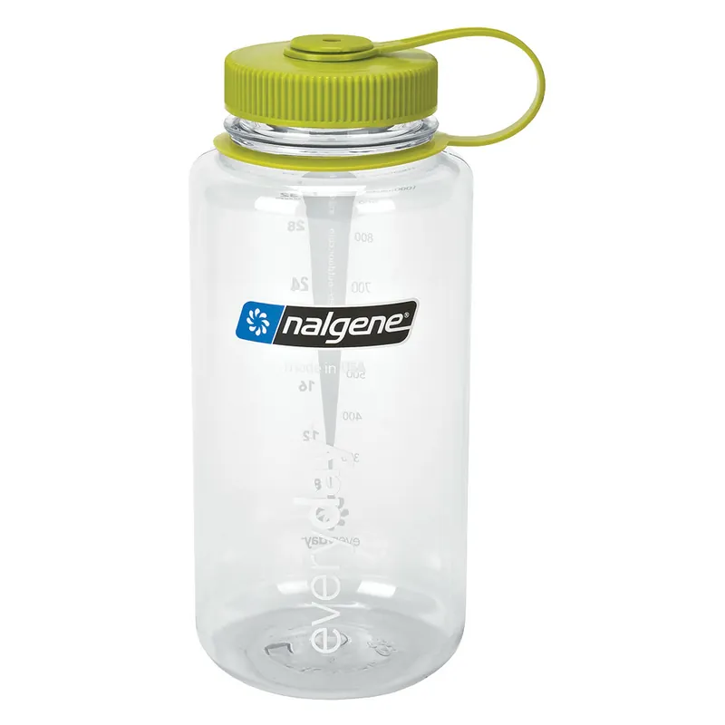 Seizoensaanbieding Fles Nalgene Wijde mond 1000mL Doorzichtig