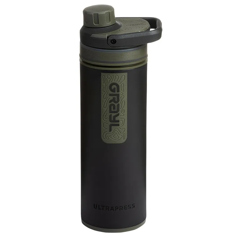 Snelle Levering Filtratiesysteem Grayl UltraPress® Purifier Bottle Camp Black