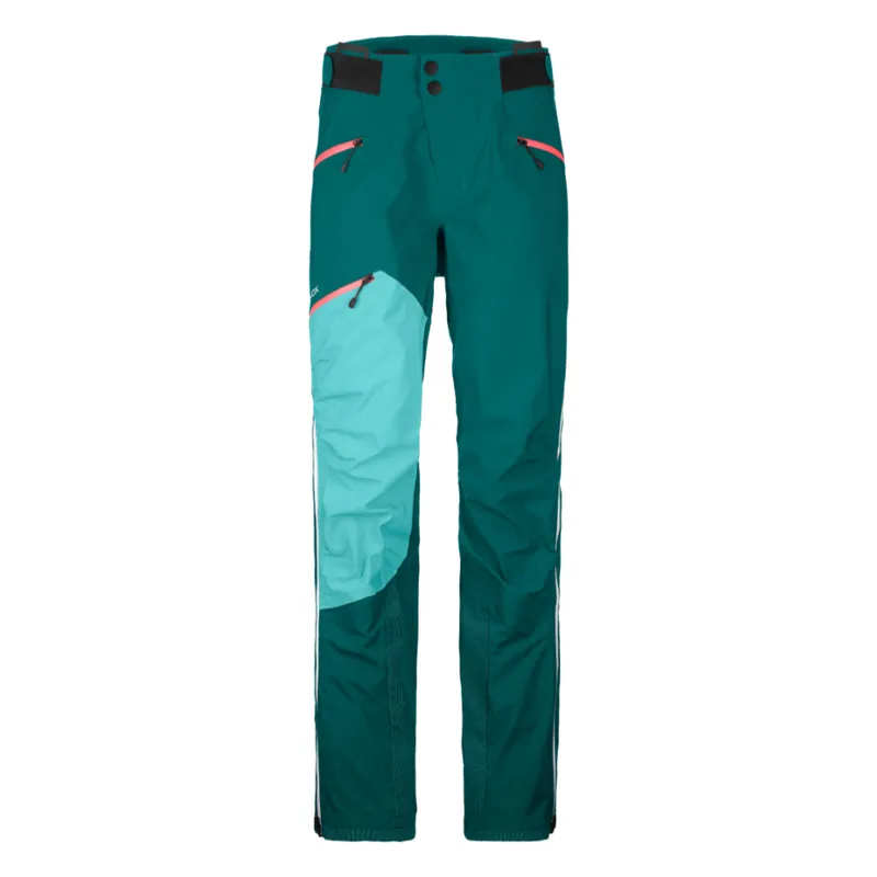 Damesbroeken Ortovox W‘s Westalpen 3L Broek Pacific Green XS Korting