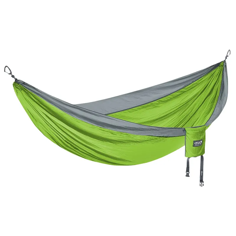 Dagaanbieding Hangmat voor twee Eno DoubleNest Chartreuse zwart koninklijk