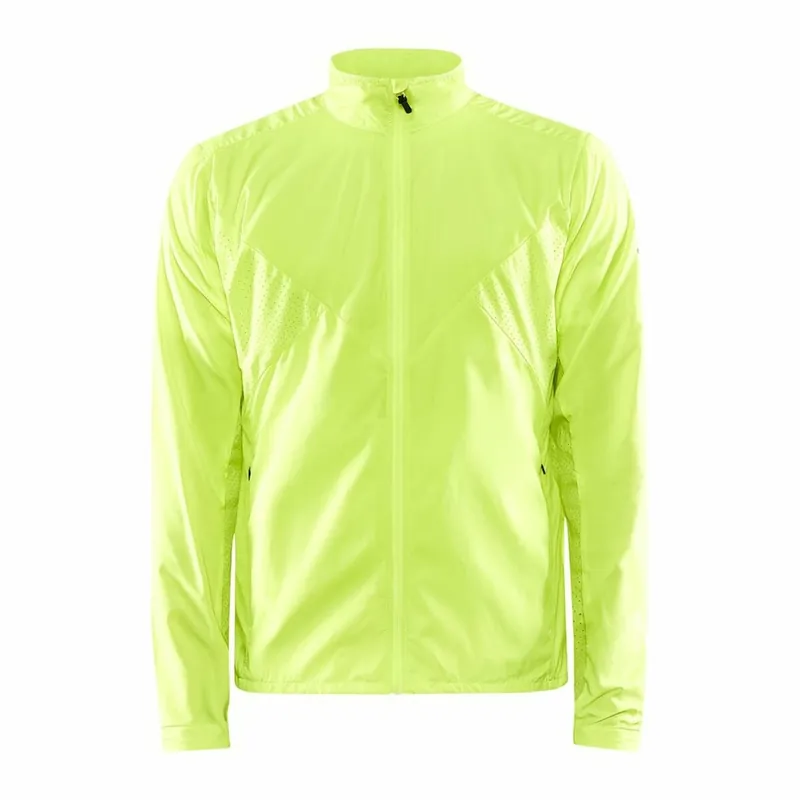 Lage Prijs Heren sportjack Craft ADV Essence Wind Geel S