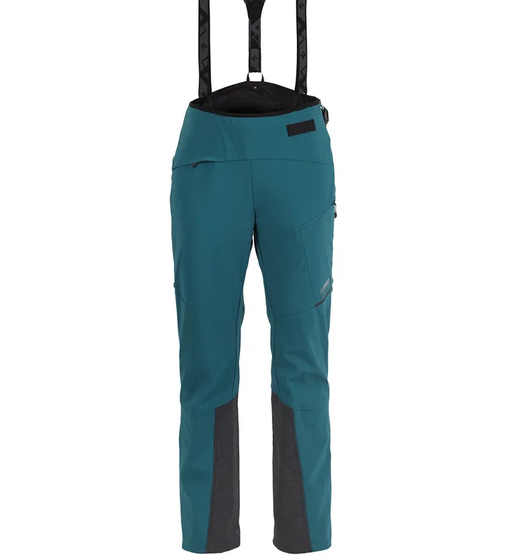 Snelle Levering Softshellbroek voor dames Direct Alpine Coouloir Plus Lady 2.0 smaragdgroen XS