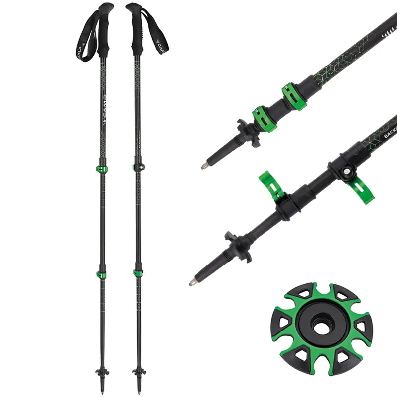Lage Prijs Camp Backcountry 3.0 telescopische stokken 67-135 cm