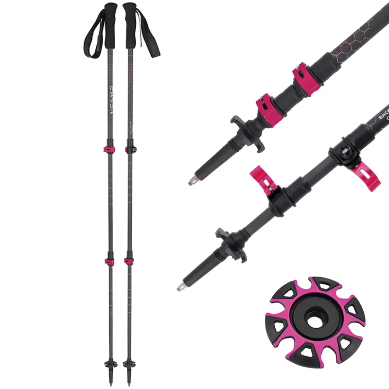 Speciale Aanbieding Dames telescoopstokken Camp Backcountry Carbon W 66-125cm