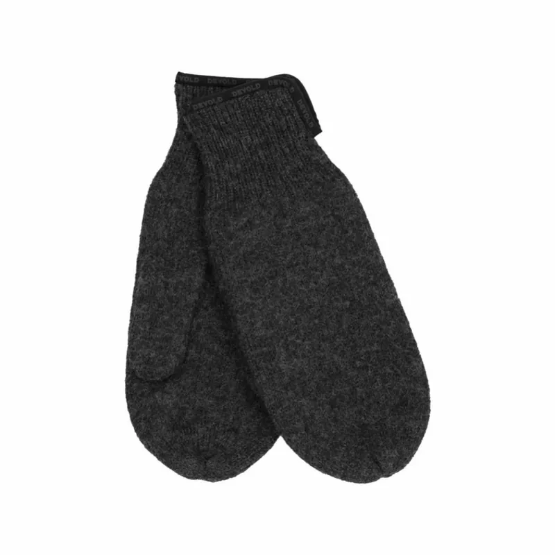 Betrouwbaar Unisex handschoenen Devold Wool Mitten zwart M