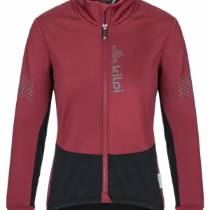 Dames softshell fietsjack Kilpi VELOVER-W donkerrood XS Bestel Nu