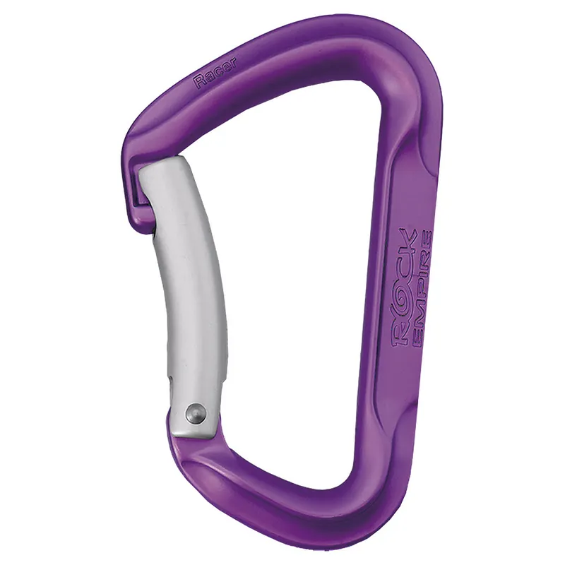 Speciale Aanbieding Karabijnhaak Rock Empire Racer Bent Paars