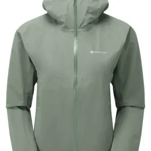 Merkproduct Damesjas Montane Dames Phase Lite jas licht saliegroen XS
