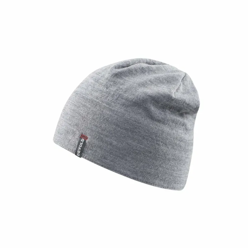 Fabrieksprijs Wollen muts Devold Friends merino Beanie Grey melange