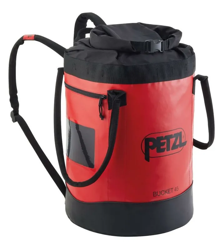 Aanbieding Materiaalzak Petzl Emmer 45L Rood