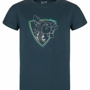 Jongens T-shirt Kilpi Albion-JB donkerblauw 122 Laatste Versie