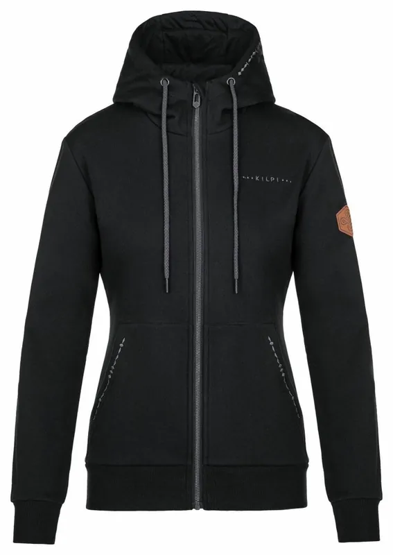 Favoriet Dames sweatshirt Kilpi Erry-W zwart XS