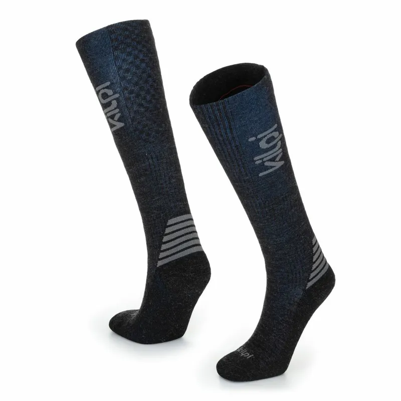 Unisex skikniekousen Kilpi Perosa-U zwart/blauw 35-38 Goedkoop