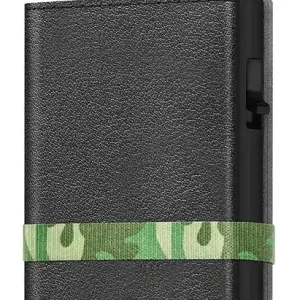Favoriet Portemonnee Tru Virtu Klik & Schuifband Cross Nappaleer zwart