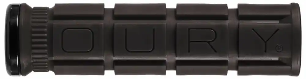 Fiets handvatten Lizard Skins Lock-On Oury V2 Evo Jet zwart Snelle Levering
