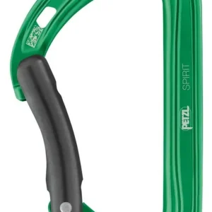 Karabijnhaak Petzl Spirit Gebogen poort Green Weekendaanbieding
