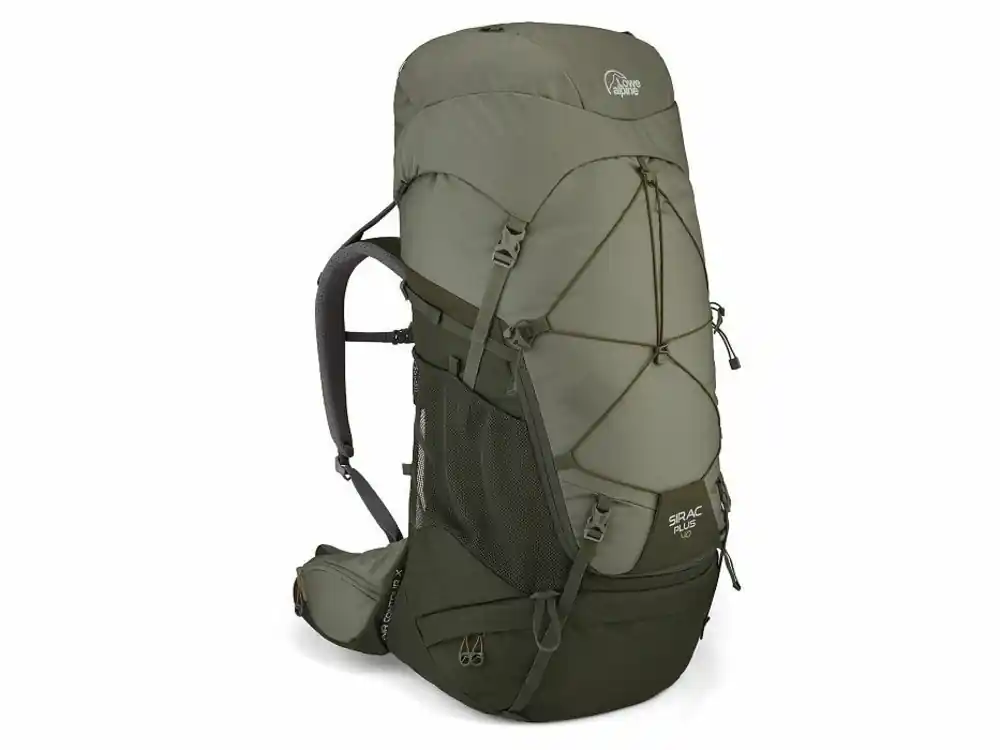 Toeristenrugzak Lowe Alpine Sirac Plus Licht Khaki/Leger 40L Premium