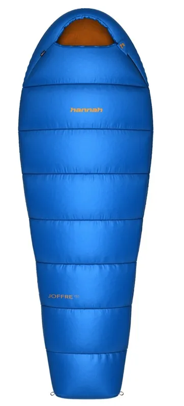 Lichtgewicht slaapzak Hannah Joffre 150 Imperial blauw/stralend geel II 190 Hoge Kwaliteit